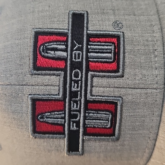 White and Red Logo Baseball Cap - Picture 4 of 4